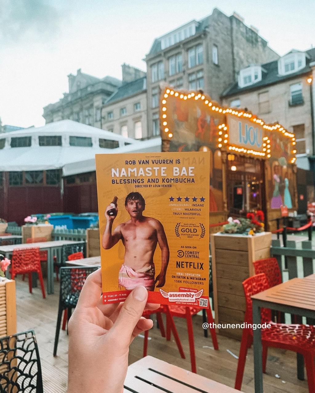 Curtain up! Fringe time,&nbsp;baby.